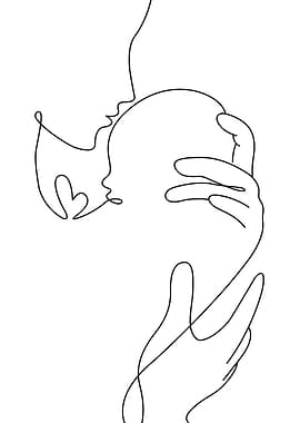 Perfect Mothers Day Gift Inspirational Motivational Positive Quote Motherhood Line Art