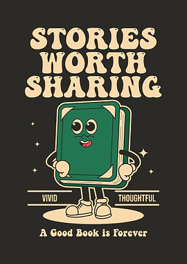 Book Character, Stories Worth Sharing