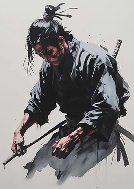 Samurai Warrior Art