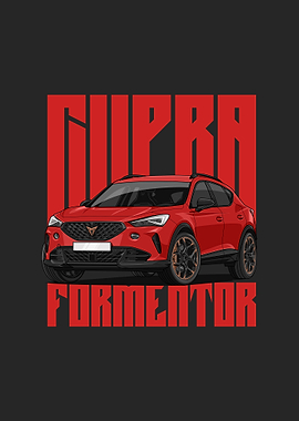 Cupra Formentor VZ5 red