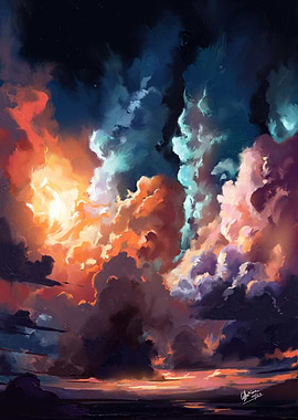 Dream, cloud and light