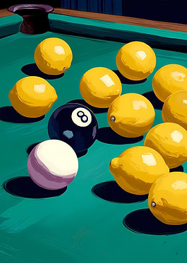 Lemons on a Pool Table