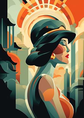 Art Deco Woman