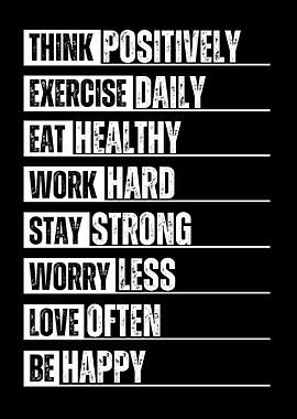 Positive Lifestyle Quotes