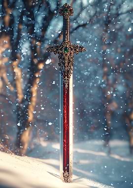 Sword in Snow