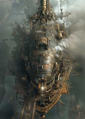 Steampunk Airship