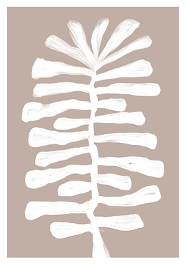 Abstract White Branch One