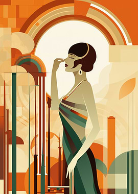 Art Deco Woman