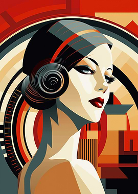 Art Deco Woman
