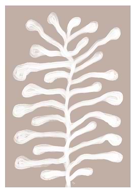 Abstract White Branch Two