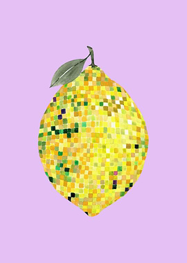 Disco Ball Lemon