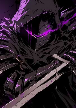 Dark Knight with Sword