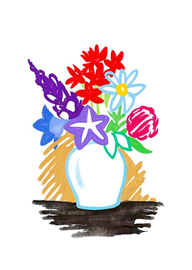 Study for Mixed Bouquet