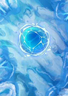 Blue Crystal Orb