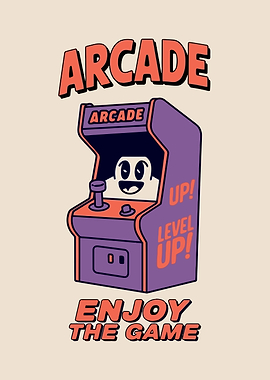 Arcade Game Illustration