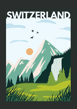 Switzerland Mountain Landscape