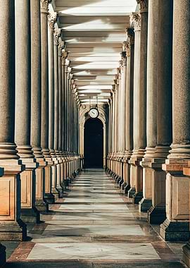 Stone Column Corridor