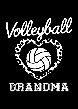 Funny Volleyball Grandma