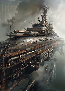 Steampunk Airship