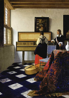 Music Lesson Painting