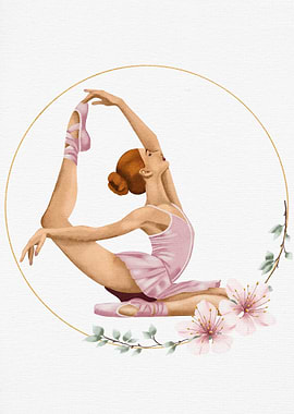Ballet Dancer in Pink