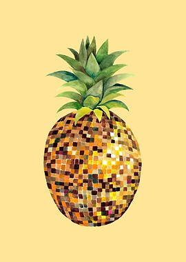 Disco Ball Pineapple