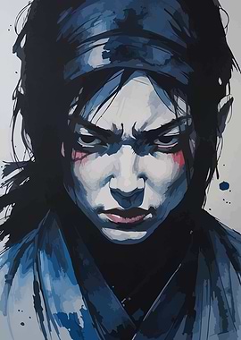 Warrior Woman Portrait