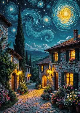 Starry Night Village