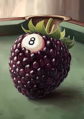 Blackberry Surreal Billiard