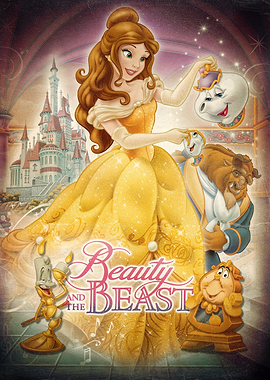 Belle Vintage Poster