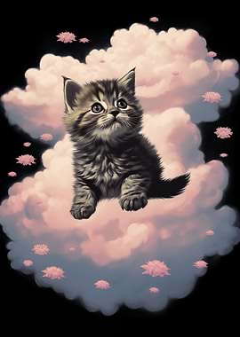 Kitten on a Cloud