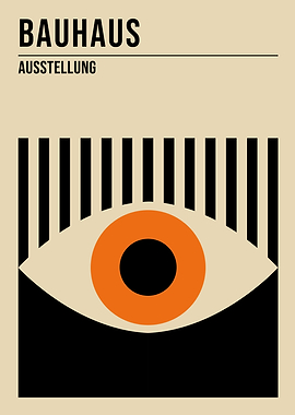Bauhaus Eye Poster