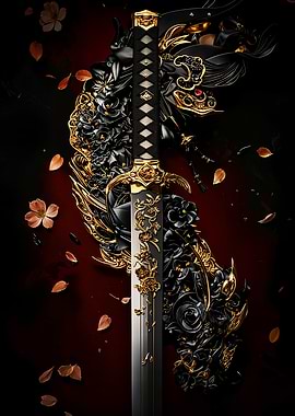 Ornate Samurai Sword