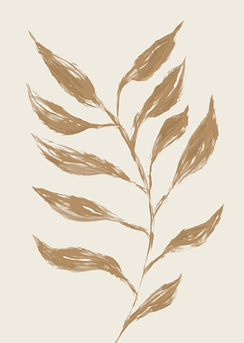 Mocha Leaf Plant Four