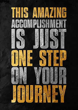 One Step Journey Poster