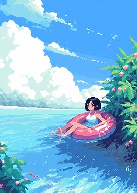 Summer Day at the Beach