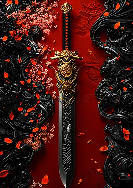 Ornate Samurai Sword