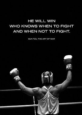 Sun Tzu Boxing Motivational Quote