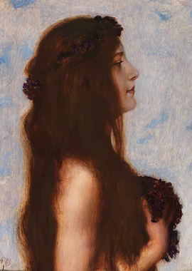 Woman Portrait Franz von Stuck