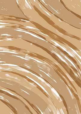 Abstract Brown Whirl