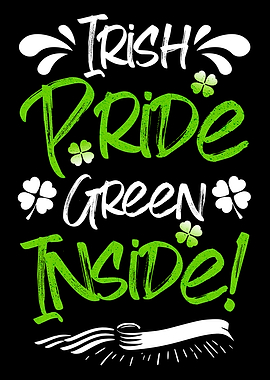 Irish Pride Green Inside