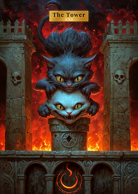 The Tower Tarot Card