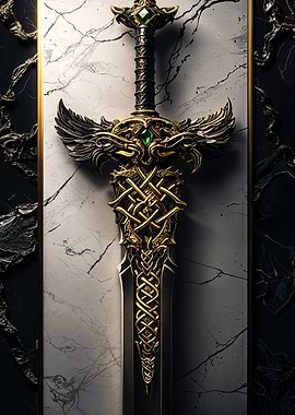 Ornate Fantasy Sword