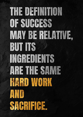 Success Ingredients