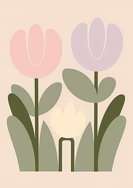 Spring Floral Abstract