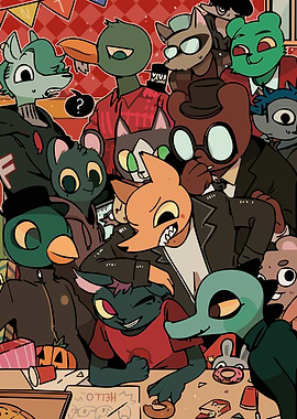 Night in the Woods Party