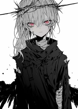 Fallen Angel Anime Art