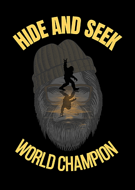 Bigfoot Hide and Seek Champion