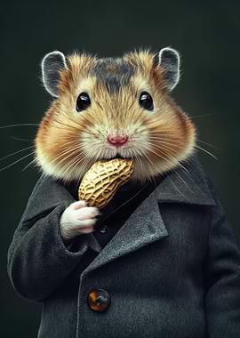 Hamster in a Coat