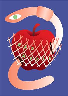 Bad Apple Illustration